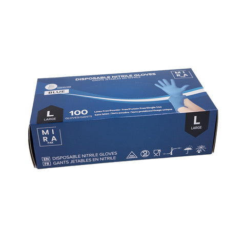 Nitrile Gloves Large 100's