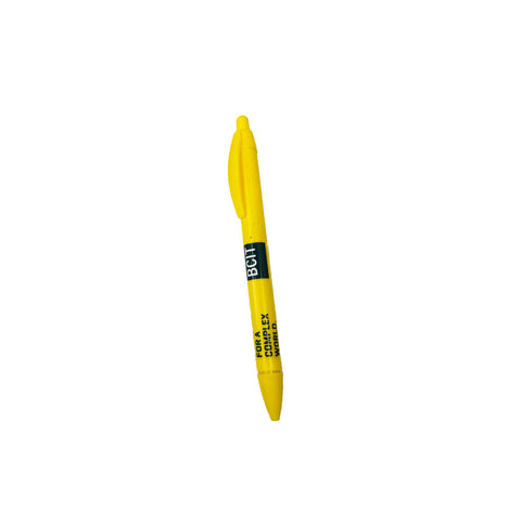 BCIT Widebody Pen - Yellow