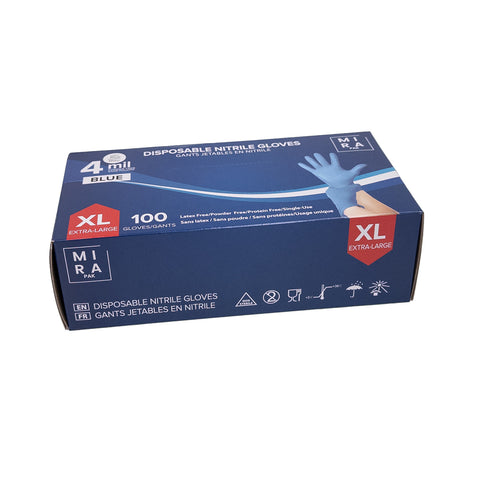 Nitrile Gloves X Large 100's